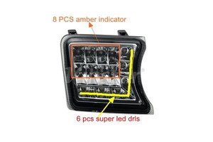 Shenzhen Piezas de Automóviles brillante LED de Marcador Lateral tamaño llevó la luz de la esquina Toyota <span class=keywords><strong>Prius</strong></span> Híbrido oe 09-11 - Product Image 6
