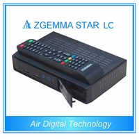 Logiciels de chaînes complètes dans le monde entier Récepteur de télévision par satellite Zgemma-Star LC FTA Enigma2 Linux OS avec nouveau tuner DVB-C mis à jour