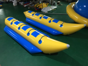 Bateau banane gonflable personnalisé à la mode, à volants, 1 pièce - Product Image 6