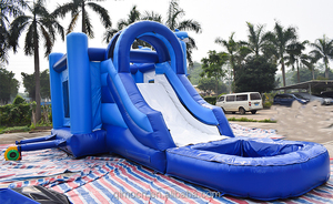 Venta caliente barato comercial gorila inflable, saltando castillo hinchable con tobogán, inflable Combo - Product Image 4