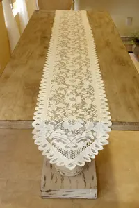 Floreale runner per la cerimonia nuziale 13 da 96 pollici All'ingrosso Fancy Hotel Table runners