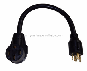 4-<span class=keywords><strong>Prong</strong></span> Twist Khóa 30A L14-30P Nam để RV 50A 14-50R Nữ Máy Phát Điện <span class=keywords><strong>Adapter</strong></span> Dây - Product Image 1