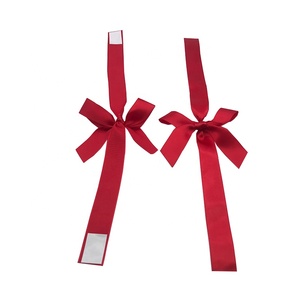 E-magic grosir kustom satin pita kemasan busur dengan perekat buatan sendiri pita busur - Product Image 3