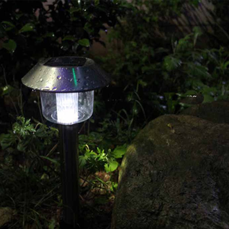 Из нержавеющей стали солнечные на открытом воздухе на солнечных батареях датчик движения свет лужайки