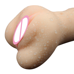 2018 Vente Chaude Vivid Artificielle cul avec vagin Sœurs Réaliste Ass avec Vierge Vagin pour Hommes Masturbation - Product Image 2