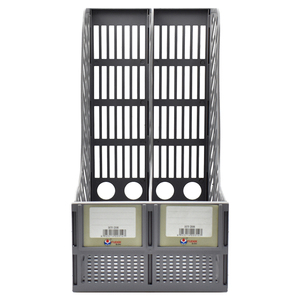 2 hai lớp Tốt Nhất bán tường tập tin giữ nhựa tạp chí tập tin bàn nha khoa khay tập tin a4 tổ chức - Product Image 4