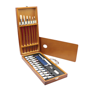 <span class=keywords><strong>Kit</strong></span> de papeterie en bois pour enfants, livraison gratuite, cadeaux professionnels, école, <span class=keywords><strong>pas</strong></span> <span class=keywords><strong>cher</strong></span>, dessin, <span class=keywords><strong>peinture</strong></span>, produits d'art - Product Image 5