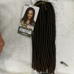Estensione istantanea dei capelli dei Dreadlocks da 14 pollici 80G ritardante di fiamma - Product Image 3