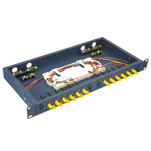 Giá Đỡ Hộp Cáp Quang Bảng Vá Sợi Quang 24 Lõi <span class=keywords><strong>ODF</strong></span> 24 Cổng FTTH ST 24 Được Trang Bị Đầy Đủ - Product Image 4