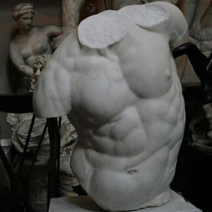 <span class=keywords><strong>Escultura</strong></span> de torso de Gaddi de mármol para decoración interior personalizada - Product Image 3