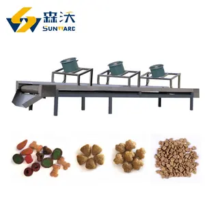 2024 Sunward updated Jinan Sunward 2023 Pet Food Extruder Animal Feed Making Machine Processing Line for Dog Cat Fish Bird Pellet