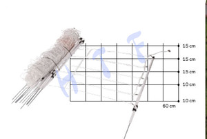 <span class=keywords><strong>Filet</strong></span> en plastique <span class=keywords><strong>pour</strong></span> volailles, clôture électrique <span class=keywords><strong>pour</strong></span> volailles, <span class=keywords><strong>filet</strong></span> temporaire portable <span class=keywords><strong>pour</strong></span> poulets - Product Image 6