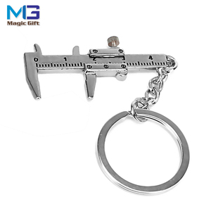 Calibro a corsoio personalizzato regolabile in metallo 3D, portachiavi, souvenir, <span class=keywords><strong>regalo</strong></span> - Product Image 1