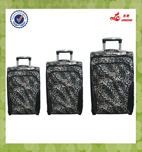 Oem viajes Animal impreso tres piezas <span class=keywords><strong>Set</strong></span> 19 " 23 " 26 " equipaje, venta caliente maleta precio bajo de la alta calidad - Product Image 1