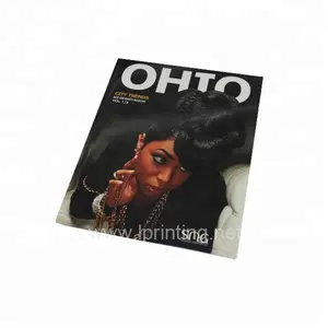 Professionele afdrukken hot koop maandelijkse volwassen publiek type full color tijdschrift boek