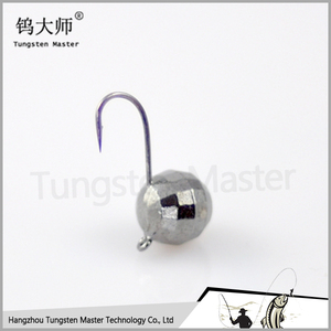 Cebo artificial pesca de tungsteno hielo y pesca jigs cabeza con ganchos - Product Image 3