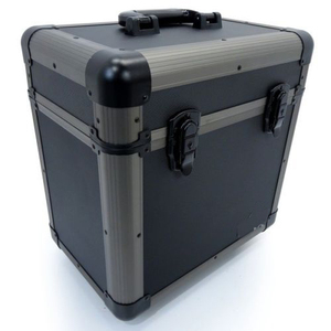 Nhôm 12 "Vinyl Record Carry Lưu Trữ Trường Hợp <span class=keywords><strong>LP</strong></span> Giao Thông Vận Tải Box Giữ 60 Album Tùy Chỉnh Nhôm Trường Hợp - Product Image 4