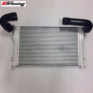 Per <span class=keywords><strong>Audi</strong></span> a3 s3 / VW Golf GTI R Mk7 1.8T 2.0T TSI intercooler kit con barra di alluminio completa e piastra intercooler - Product Image 1