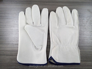 Gants de conducteur de <span class=keywords><strong>voiture</strong></span> en <span class=keywords><strong>cuir</strong></span> de chèvre, 10 pouces, livraison depuis l'usine, - Product Image 3