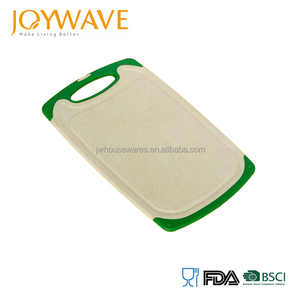 2018 nuevo diseño arroz tajo natural conjunto tabla de cortar ecológico quesos con mango - Product Image 1