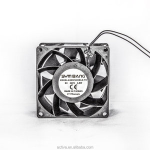 Ventilador de Refrigeración DC 80X80X38mm 110v 220v Motor EC Ventilador Axial Pequeño (E8038D-YH) - Product Image 2