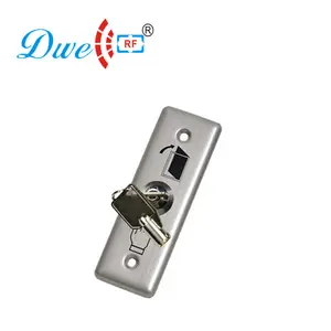 mini key switch to magnetic lock push button