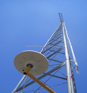 Torre <span class=keywords><strong>de</strong></span> Acero Tubular <span class=keywords><strong>de</strong></span> 3 Patas para Comunicación, Radio FM, TV y Satélite - Product Image 5