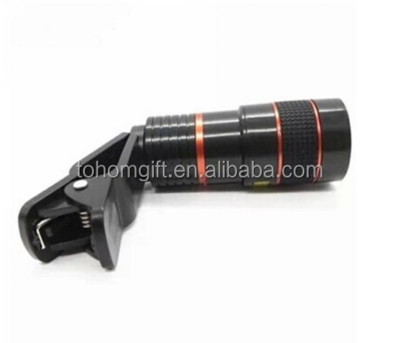 Universal mobile phone lens camera 8x 12x camera zoom optical telescope mobile phone camera lens