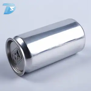 250ml sleek recicling bebida latas de alumínio aberto fácil lata de lata de bebidas vazia com anel de tração