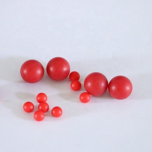 3 רגל 30 אינץ 3.175mm פום אדום מוצק פלסטיק כדור