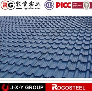 Shandong Kerui-placa de acero de 600-12500mm, placa de revestimiento de Zinc, aluminio, azul oscuro, laminado en frío - Product Image 4