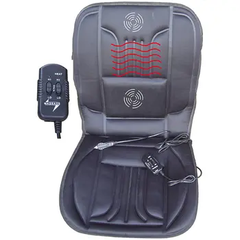 Dark Gray 12V 35W/45W heated car seat cushion with  switcher