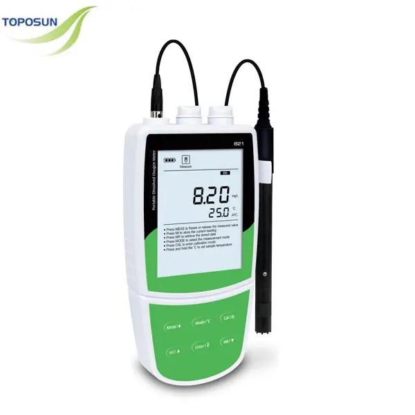 TPS-Bante821 Ce Gecertificeerd Draagbare Opgeloste Zuurstof Meter, Handheld Doen Meter Voor Oppervlak En Grondwater Monitoring