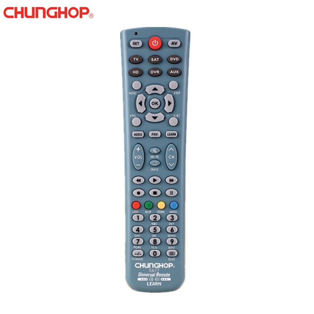 E677 <strong>Universal</strong> <strong>Remote</strong> Control with <strong>Codes</strong> Operation 6 Devices with 1 <strong>Remote</strong>
