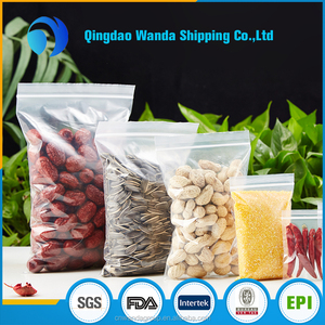 Comercio al por mayor Bolsa de Comida de Plástico 5 "<span class=keywords><strong>x</strong></span> 7" Sello Superior con Agujero de la Caída 1000/Caja - Product Image 1