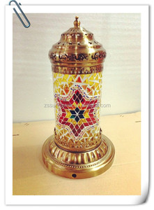 Lampada da terra lampada da tavolo mosaico di vetro handmade turco - Product Image 2