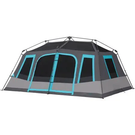 10+ person dark room family tent camping