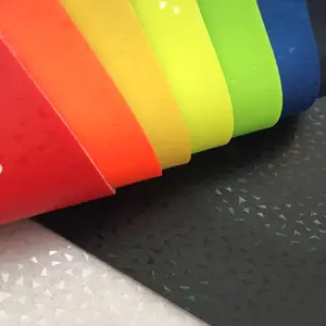 1.6 millimetri di Lustro Colorato Usura-resistenza IN PVC Scarpe Sportive in pelle (capelladas para calzado)