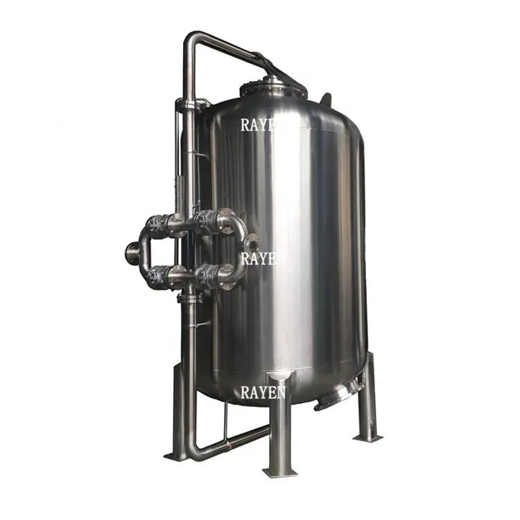 China Edelstahl Edelstahl Wasserfilter tank Kohle filter tank