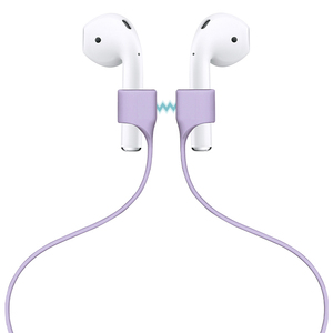 Soporte de banda para <span class=keywords><strong>Apple</strong></span> Airpod Watch, accesorios para Airpod Pro 2 1, soporte portátil de silicona antipérdida Compatible - Product Image 5