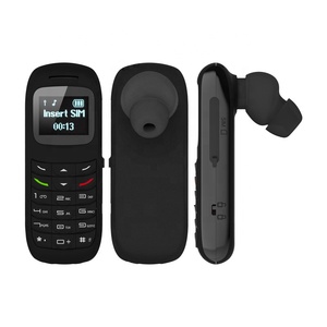 L8STAR <span class=keywords><strong>BM70</strong></span> Écran OLED 0,66 pouce Carte SIM 2G unique Composeur BT Lecture de musique <span class=keywords><strong>Mini</strong></span> télé<span class=keywords><strong>phone</strong></span> avec crochets d'oreille - Product Image 2