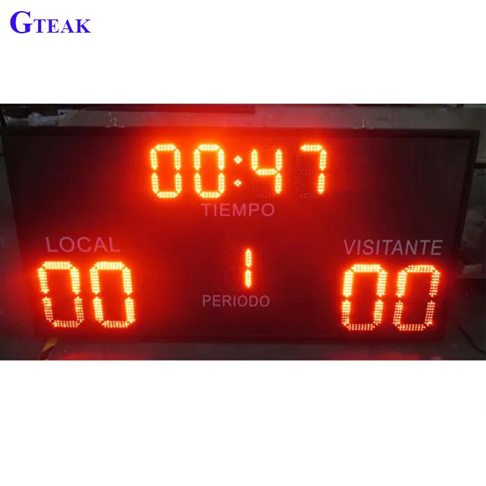 Hotsale! elektronische basketball scoreboard führte plakatwand produktion