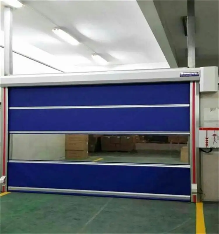 Fabrika Doğrudan Satış Plastik PVC rulo kepenk kapı Hızlı PVC Rulo kepenk kapı