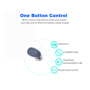 Original mini 5.0 TWS đúng không dây bluetooth tai nghe tai nghe với với mic - Product Image 2