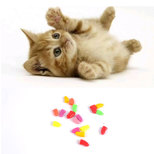 Tampas coloridas para unhas de gato, cão de estimação - Product Image 1