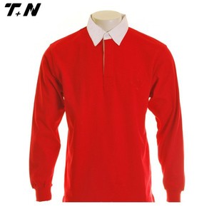 Blank wholesale Red Jersey Rugby - Product Image 4