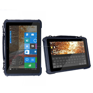 FÁCIL DE Fábrica 10 pulgadas m3-7Y30 Win 10 Inicio / Pro 4G RAM + 128G ROM tableta resistente 4G Red de códigos de barras / huel - Product Image 1