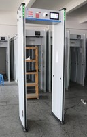 CCTV-Kamera-Sicherheits system Sechs Zonen gehen durch Metall detektor LCD-Bildschirm CCTV-Überwachungs kamerasystem