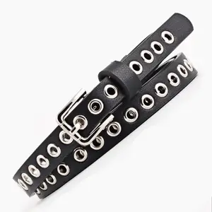 Rivet Lady Belt Imitates Leather Trend 100 Build Fine Waist Belts