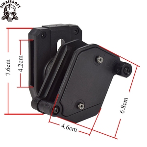 Ipsc uspsa idpa競争マルチアングルスピードピストルマガジンポーチmagホルスター - Product Image 5